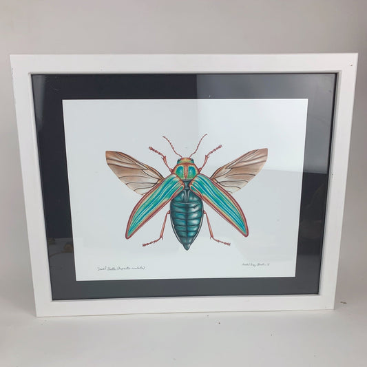 { Jewel Beetle } Giclee Print By Rachel Diaz - Bastin - Loved To Death