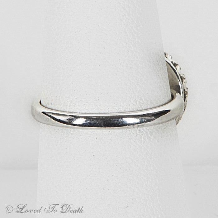 Taxidermy Shark Eye Sterling Ring - Loved To Death