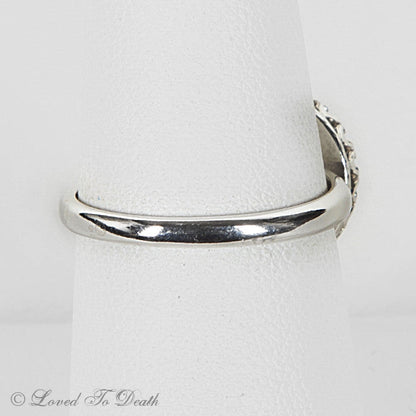 Taxidermy Shark Eye Sterling Ring - Loved To Death